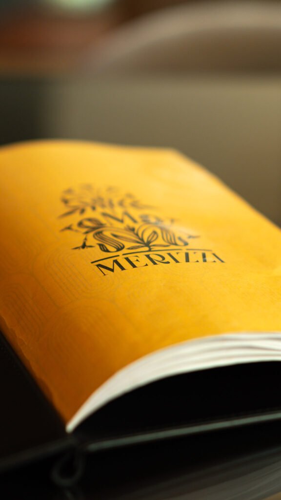 Agenzia di comunicazione a tirano : foto del menu del ristorante meriti