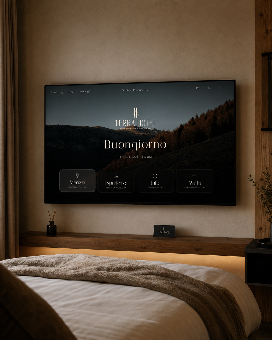 Atmosfera hospitality per Terra Hotel