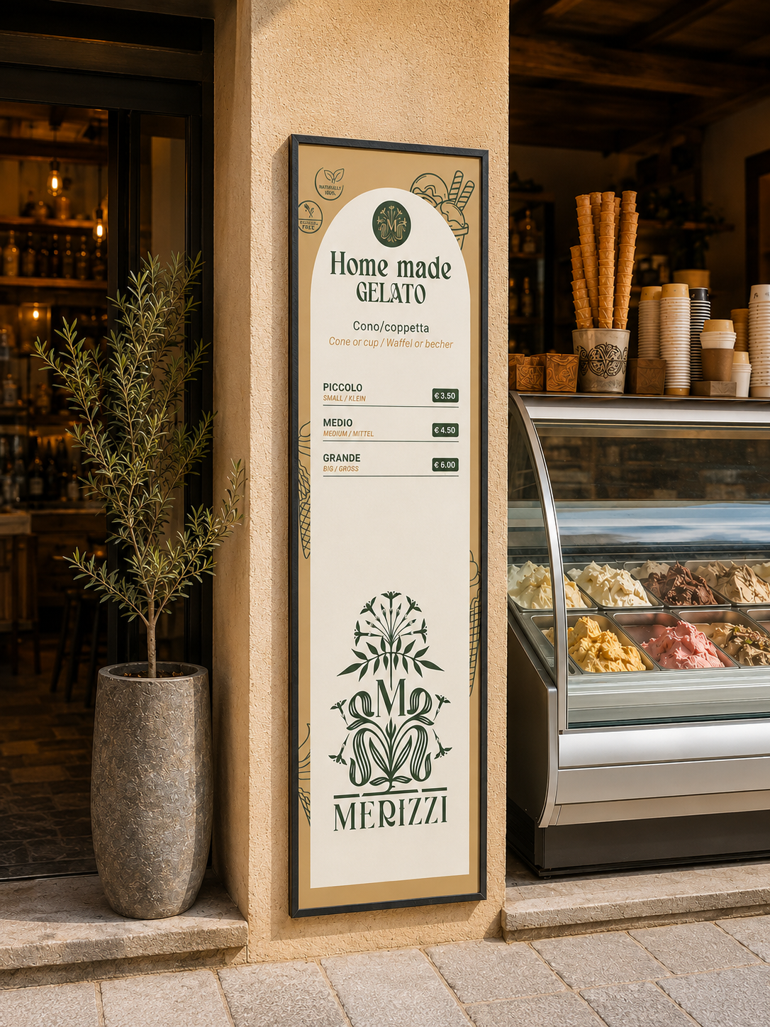 Placeholder mockup Merizzi